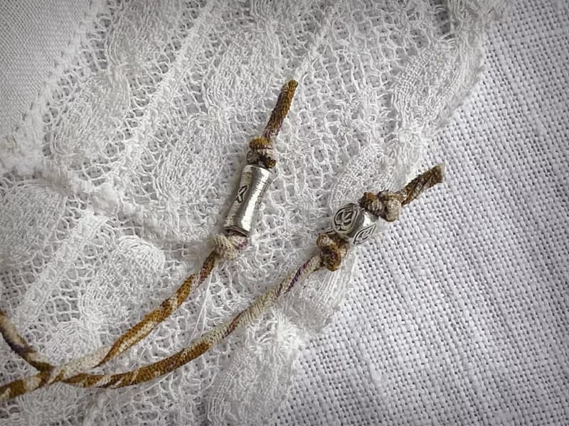 聖誕禮物 Knitting 生命之花束口袋 - 掌心的鵝黃