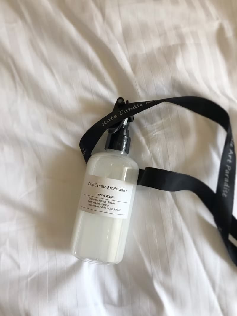 森林之水 寢具衣物除臭防蟎噴瓶 有機精油舒壓助眠療癒天然有機