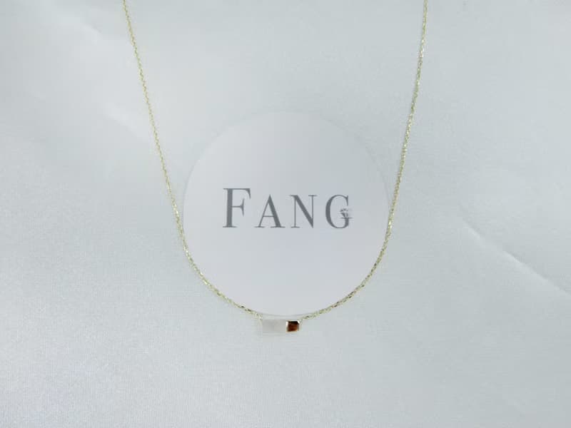 【白巧克力餅乾】純銀貝殼項鍊