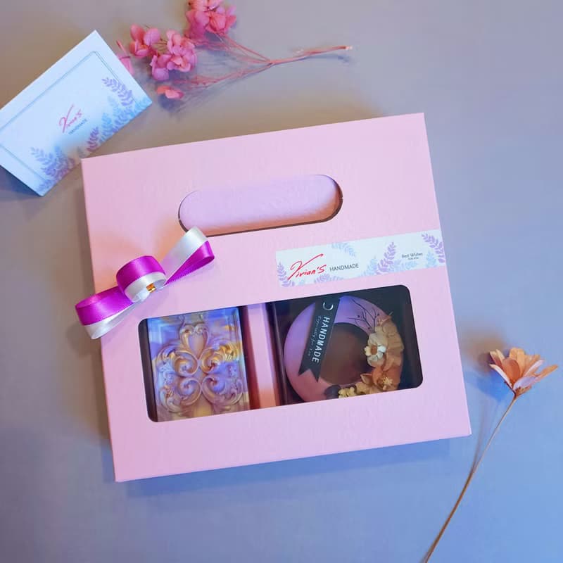 香氛舒心禮盒 | 皂&永生花香氛蠟片