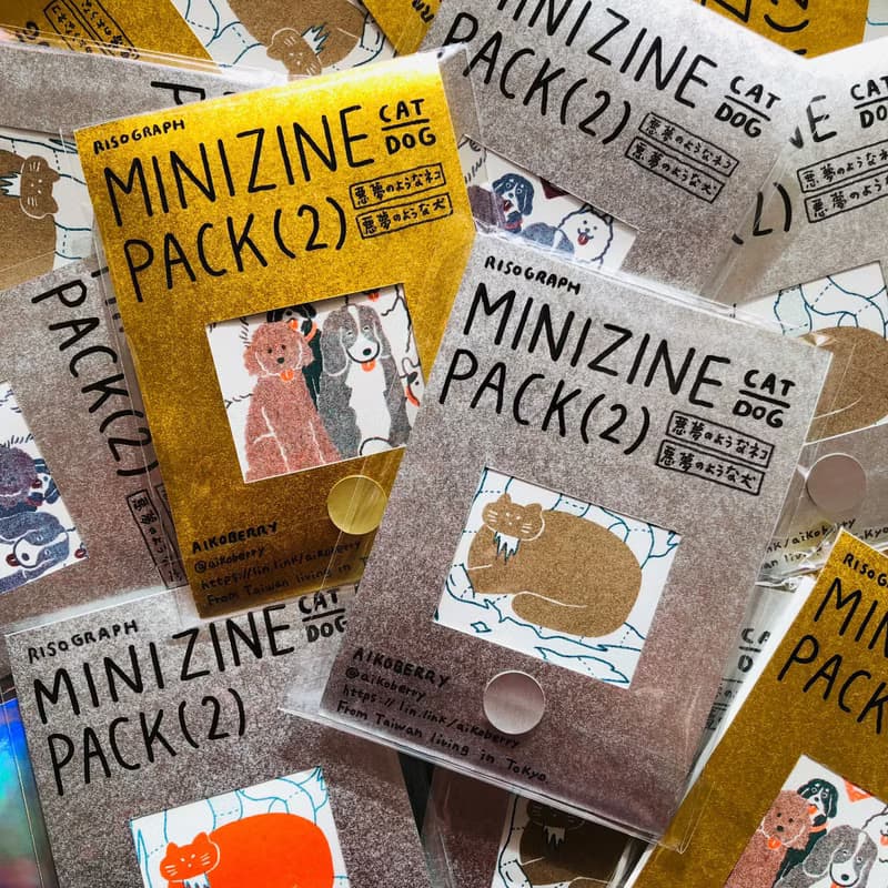 CAT/DOG MINI ZINE PACK２