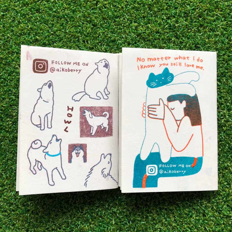 CAT/DOG MINI ZINE PACK２