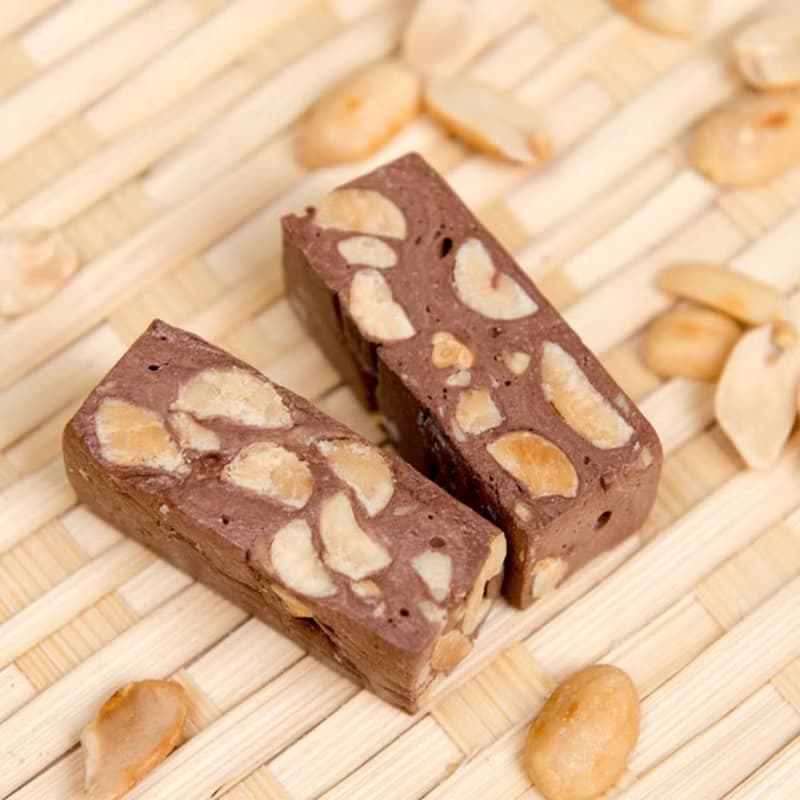 【大黑松小倆口】巧克力牛軋糖 280g