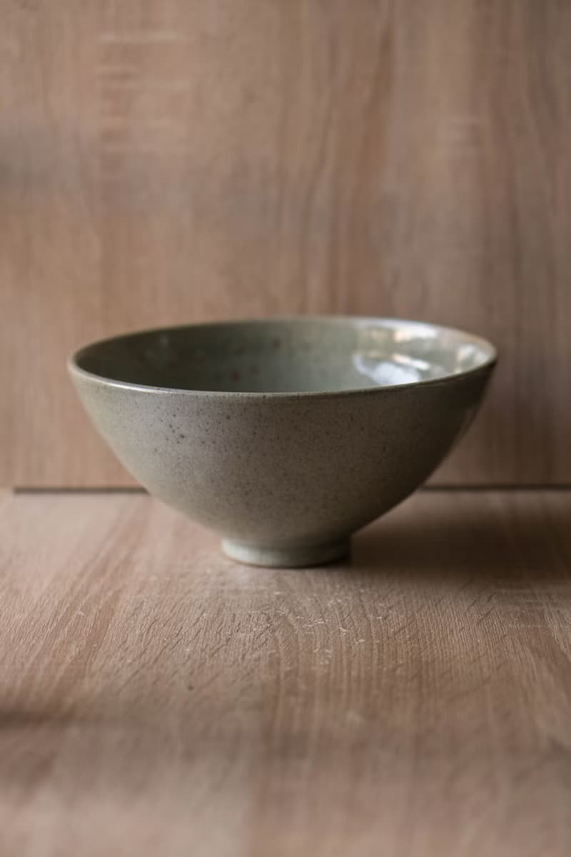 柴燒青瓷窯變大碗公