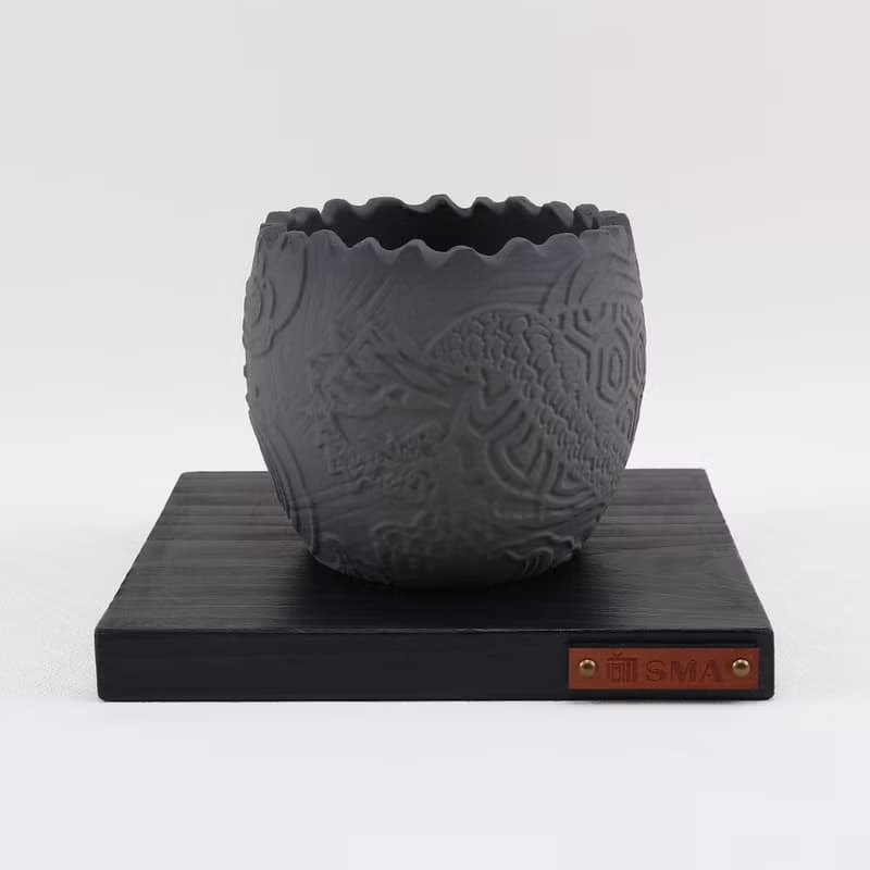 聖獸-四象。玄武/水泥盆/適合-塊根/多肉植物/仙人掌