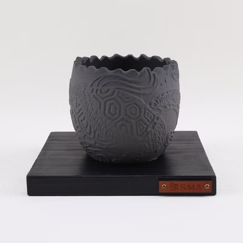 聖獸-四象。玄武/水泥盆/適合-塊根/多肉植物/仙人掌