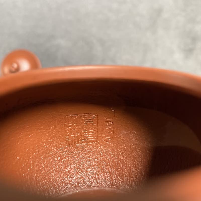送禮紫砂壺茶壺水平壶 全手工 160ml 刘素素 极品皱皮朱泥 透气性