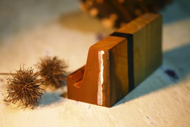 拼接木名片座 文具精品 專業手作 限量製作 名片座 原木 職人手作