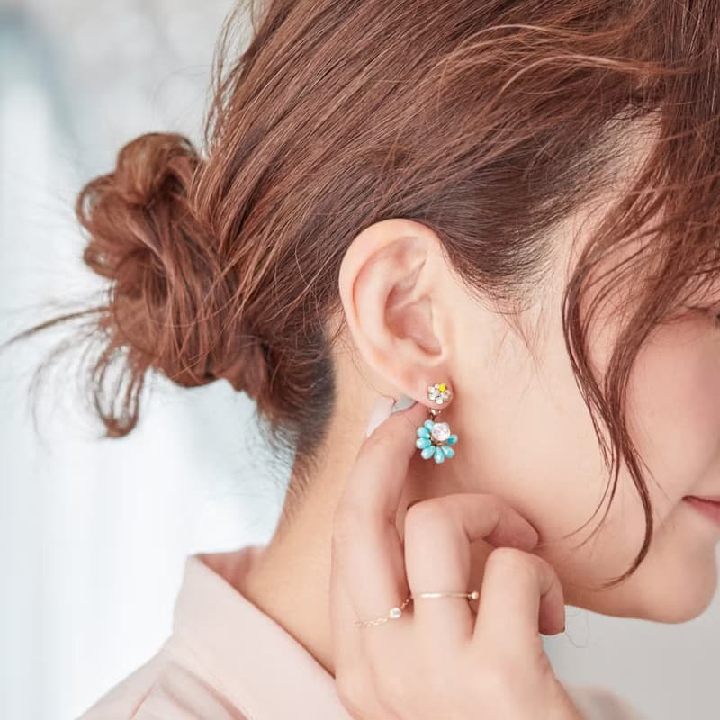 マーメイドブーケ | アシンメトリーピアス