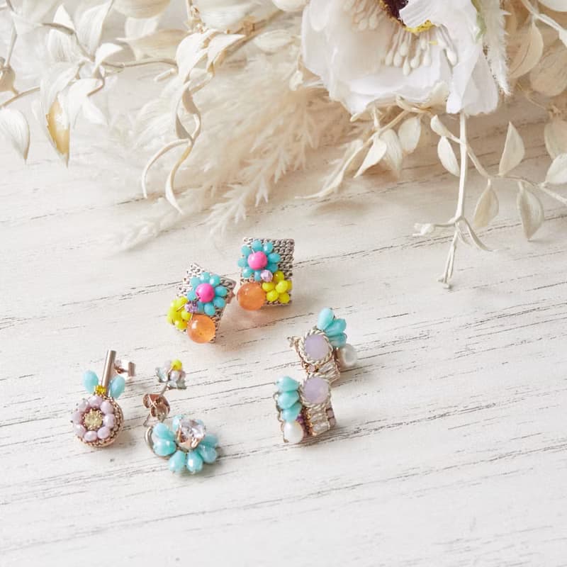 マーメイドブーケ | アシンメトリーピアス