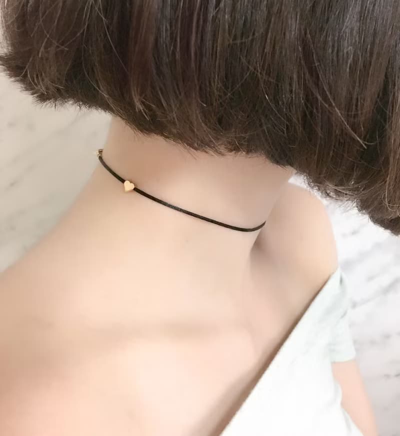 小さい恋みつけた / 黒ロープとハートのチョーカー　 SV211