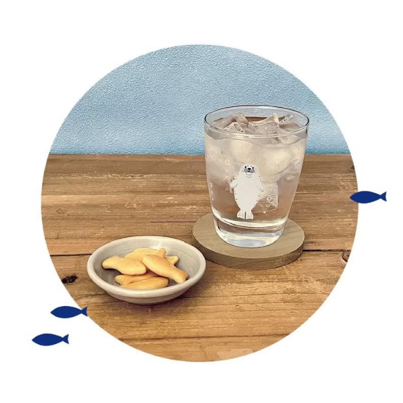 日本Decole 餐具 - 水族館系列玻璃杯