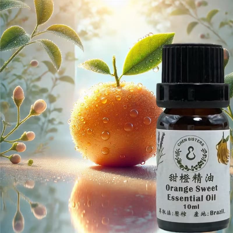 果香精油 甜橙精油 100%純精油 10ml/50ml 單方精油 贈玫瑰擴香石