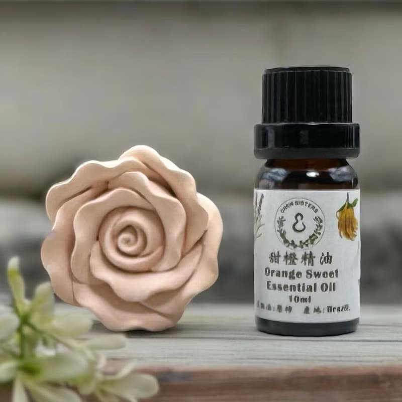 果香精油 甜橙精油 100%純精油 10ml/50ml 單方精油 贈玫瑰擴香石