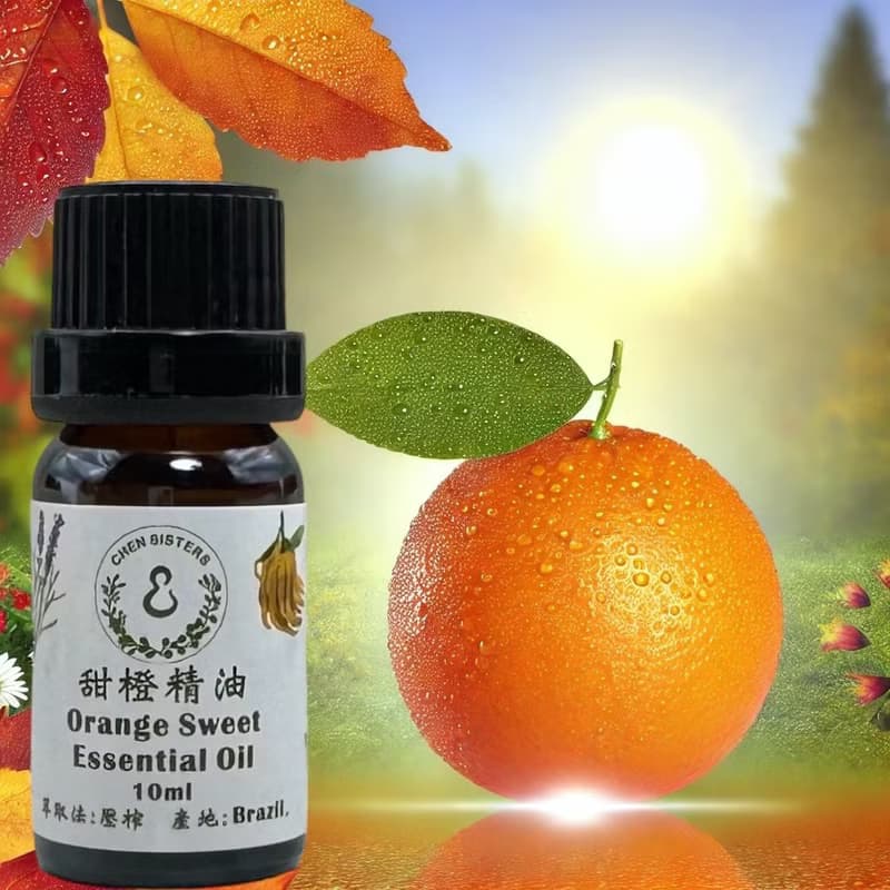 果香精油 甜橙精油 100%純精油 10ml/50ml 單方精油 贈玫瑰擴香石