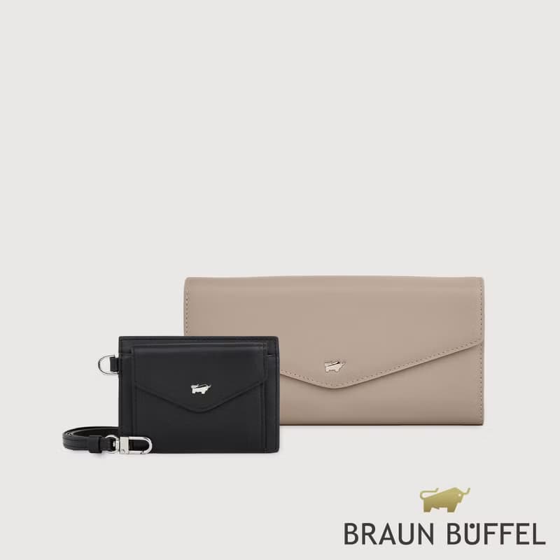 維那斯-B系列 證件夾-淡藍色/BF849-170-CBL