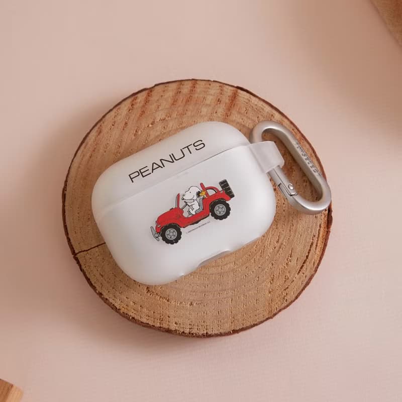 SNOOPY史努比開越野車強悍防摔AirPods保護套