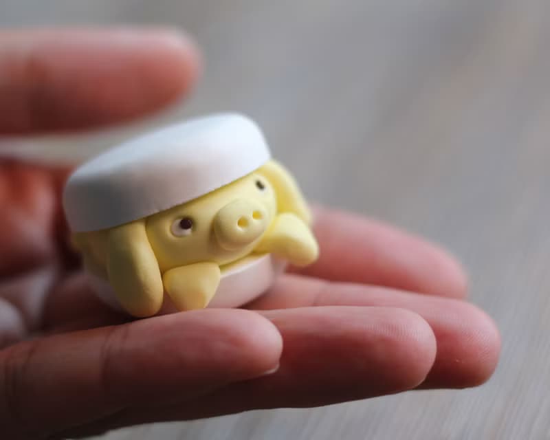 馬卡龍迷你小生物(一套五隻), 擴香石系列,家居小擺設
