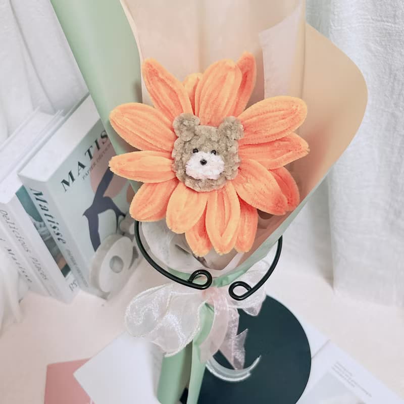 【手工訂製】公仔花束  向日葵花束