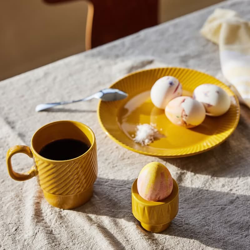 Coffee & More/咖啡杯單入/250ml/黃