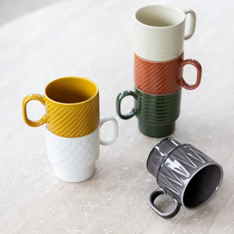 Coffee & More/咖啡杯單入/250ml/黃