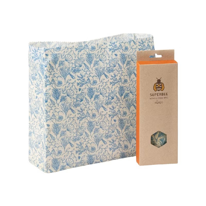 Superbee蜂蠟環保便利保鮮袋|食品袋 大號 Large