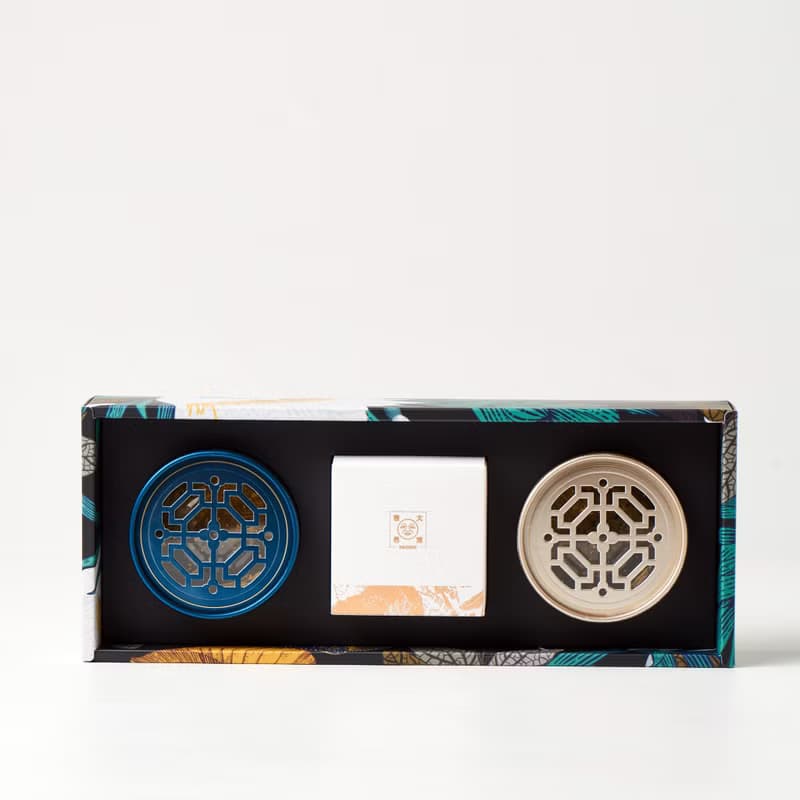 琉光山色透顏禮盒－純金箔/無皂鹼/敏感肌適用/兩入禮盒