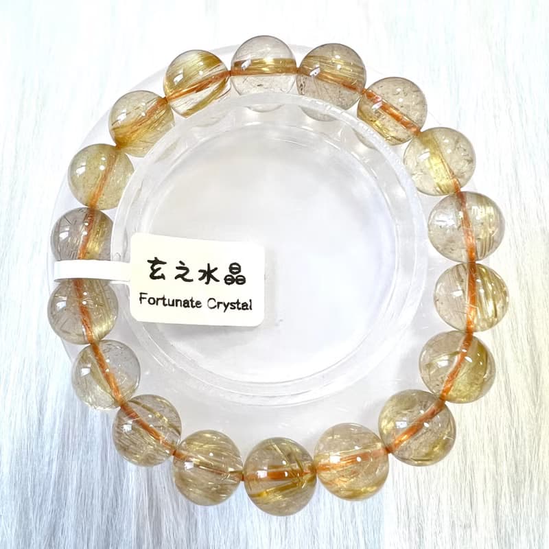 金鈦晶手串 | 水晶 | 水晶手串 | 水晶手鏈 | 水晶手鍊