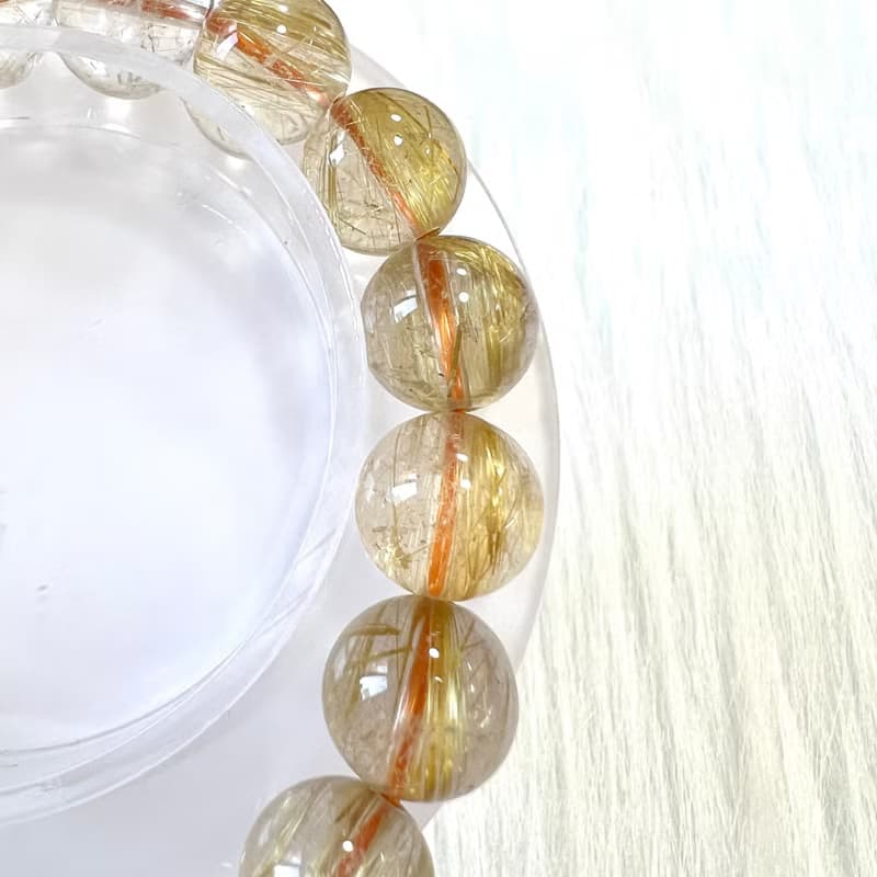 金鈦晶手串 | 水晶 | 水晶手串 | 水晶手鏈 | 水晶手鍊