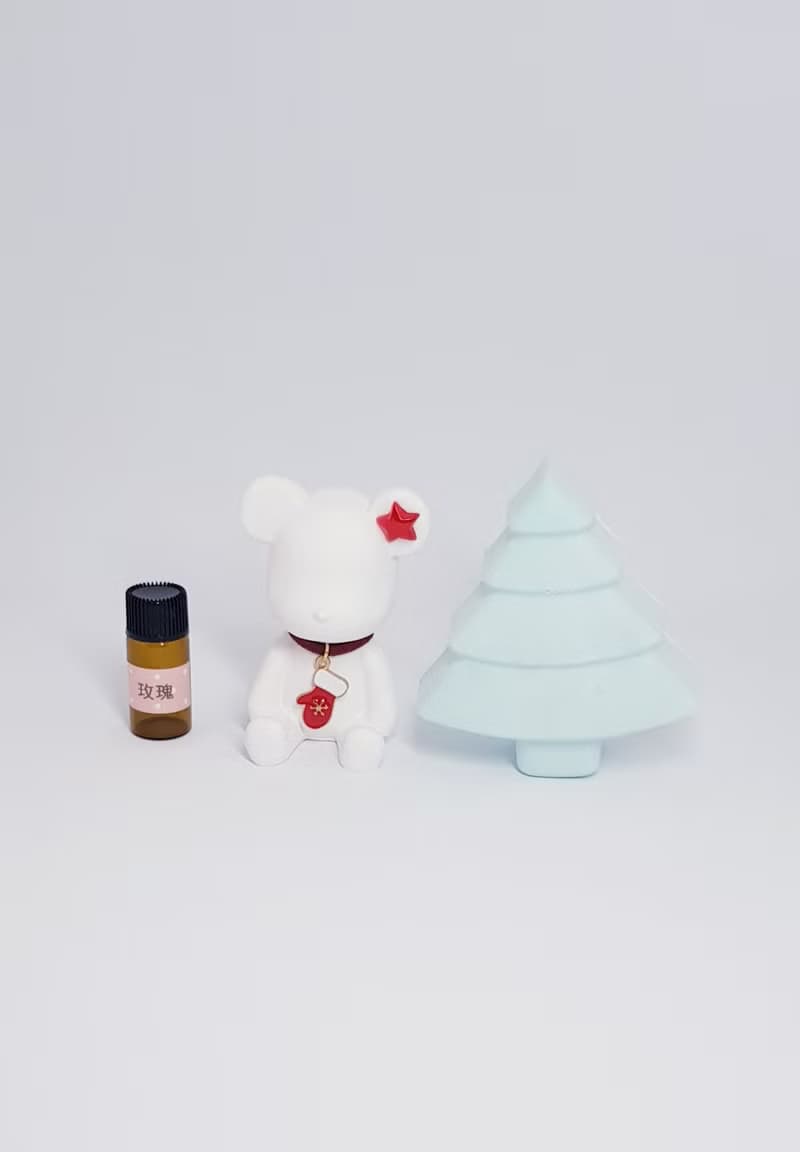 聖小熊禮盒-附3ml香精-擴香石-生日禮-婚禮小物-聖誕交換禮物