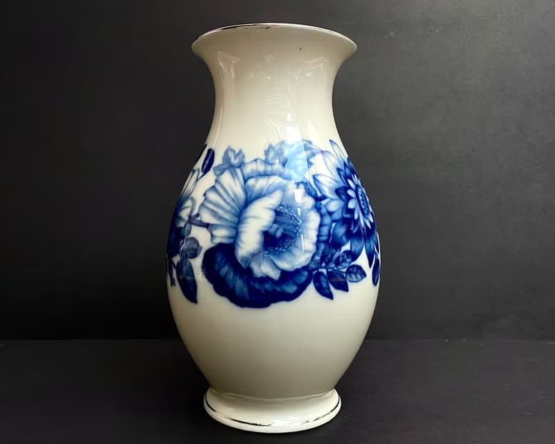 花瓶 象牙瓷 花瓶 KPM BAVARIA 德國瓷器