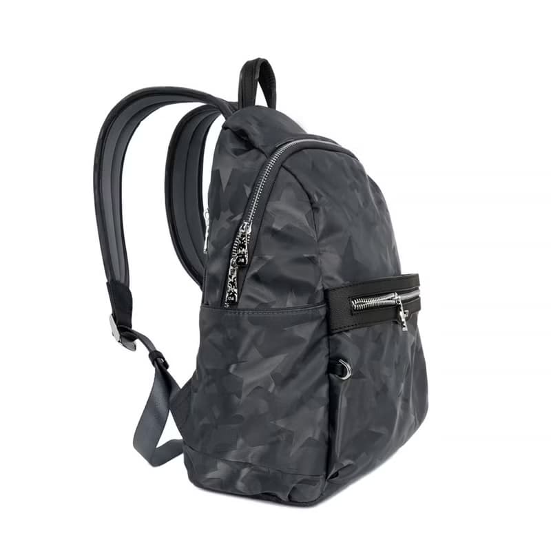 後背包-摩卡尼龍配皮後背包-6116-14-多色任選