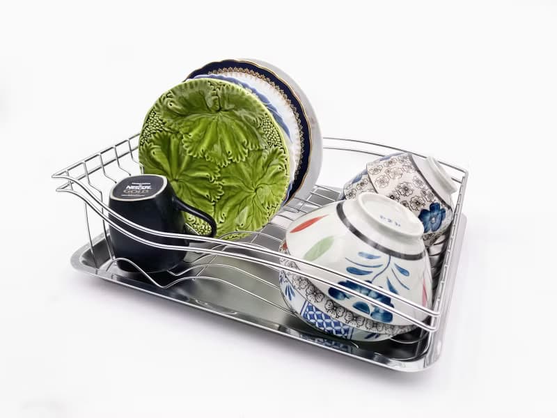 設計款　不鏽鋼碗籃　碗盤架　 304不鏽鋼廚房置物架