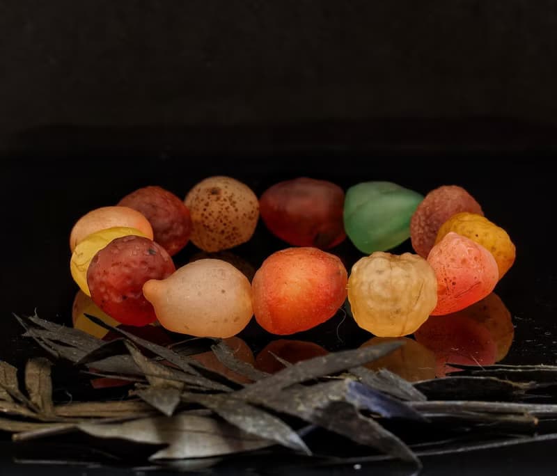 阿拉善原石瑪瑙手鍊-1  ( Alashan Rocks Bracelet-1 )