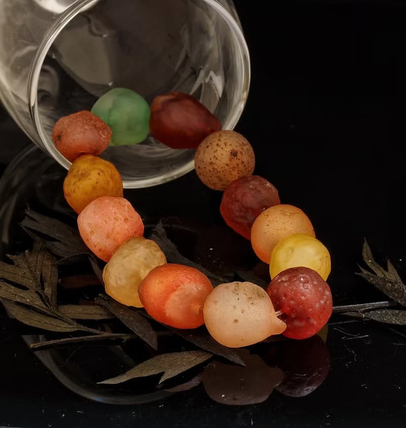 阿拉善原石瑪瑙手鍊-1  ( Alashan Rocks Bracelet-1 )