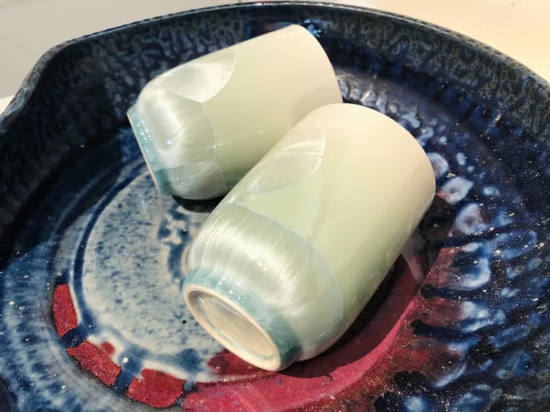 台灣製造 晶花系列 一組兩入杯 結晶釉 漸層 限量