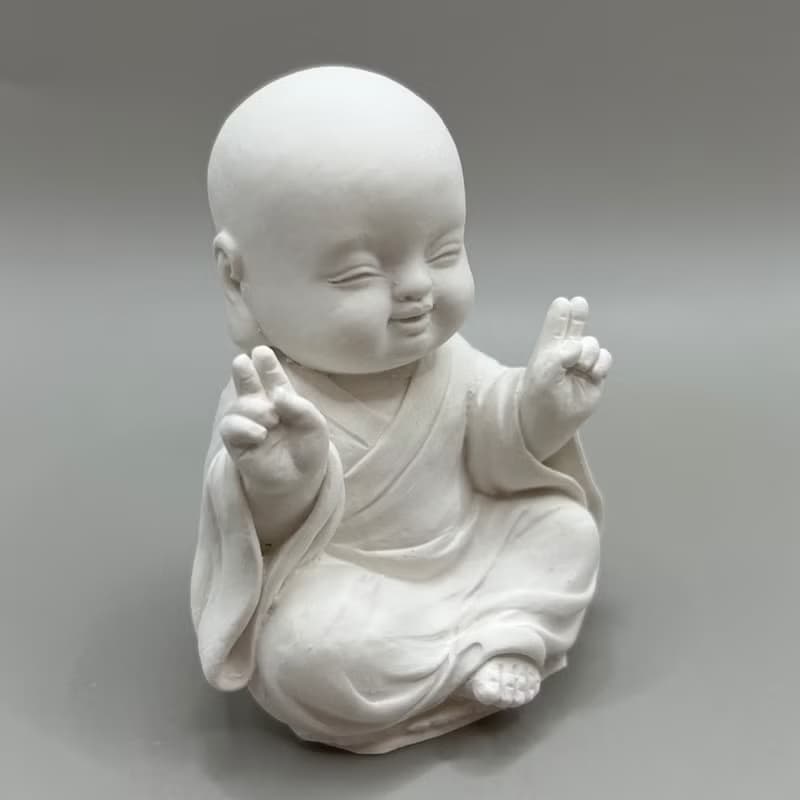 24HR 淨念吉祥小佛之一笑 小盤套組 藝術香氛擴香 精油擴香