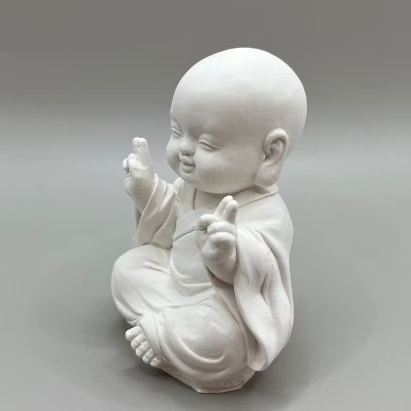24HR 淨念吉祥小佛之一笑 小盤套組 藝術香氛擴香 精油擴香
