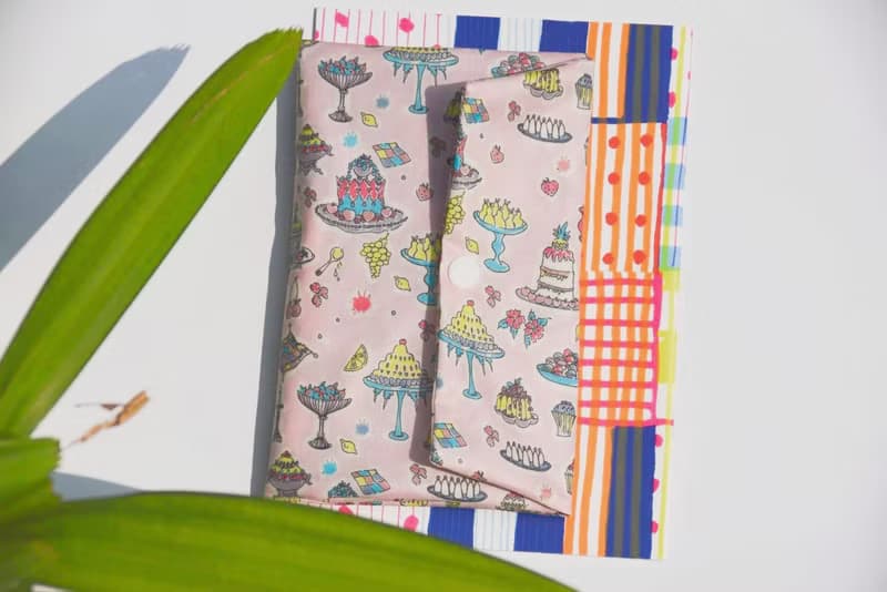 甜點下午茶/英國防水布寶寶餐具收納袋