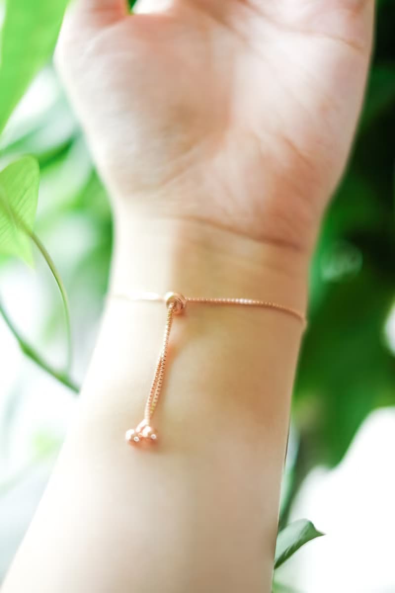 【良緣】*單手能戴 天然草莓晶 全925純銀索帶手鍊 (銀/金/玫瑰)