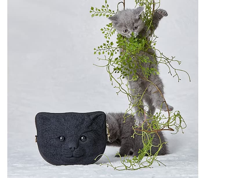 香港Adamo 3D Bag菟娜猫單肩包可愛露娜猫動物立體小猫咪斜挎包