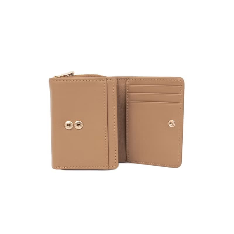 短夾-柔膚牛皮3折扣式短夾-5052-5-多色任選