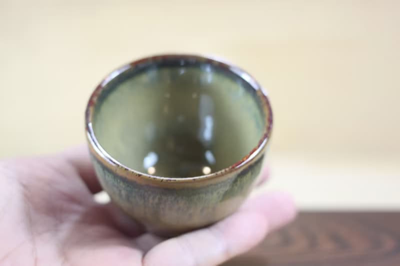 【母親節禮物】80ml 天目釉 日式手工茶杯 鶯歌名家葉敏祥手作
