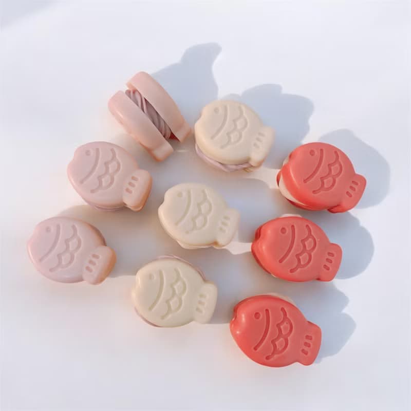 莓好時光—鯛魚燒皂禮盒—沐浴皂 生日禮物 情人節禮物 療癒小物