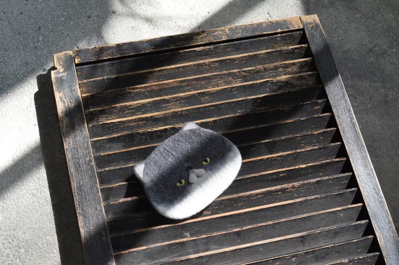 【體驗】濕氈小花貓零錢包羊毛氈體驗課程