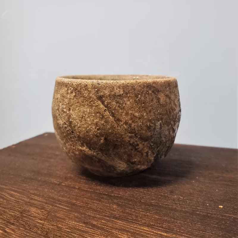 柴燒蜘蛛網紋特殊品 / 品茗杯 / 茶杯 / 主人杯