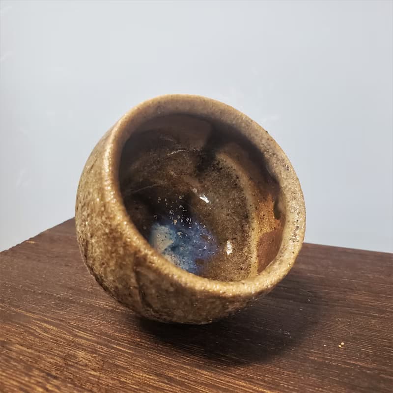 柴燒蜘蛛網紋特殊品 / 品茗杯 / 茶杯 / 主人杯
