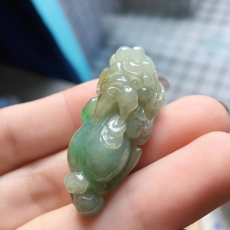 【招財神獸】三彩翡翠貔貅|天然緬甸玉翡翠A貨|送禮