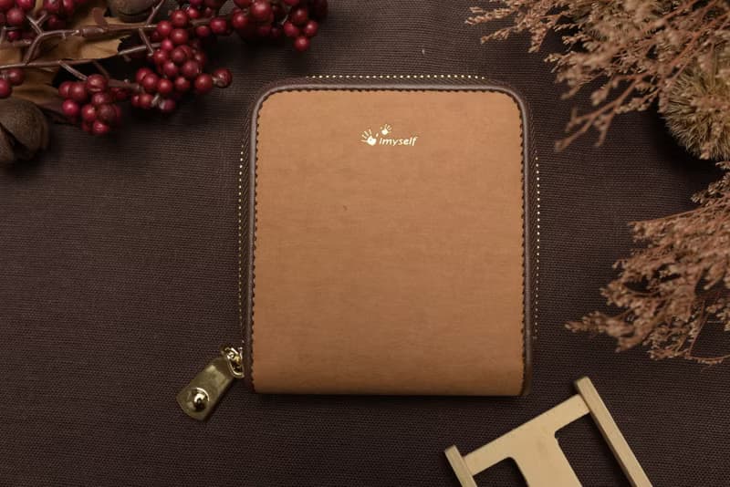 方塊拉鍊短夾錢包  遇見美好系列 好巧遇