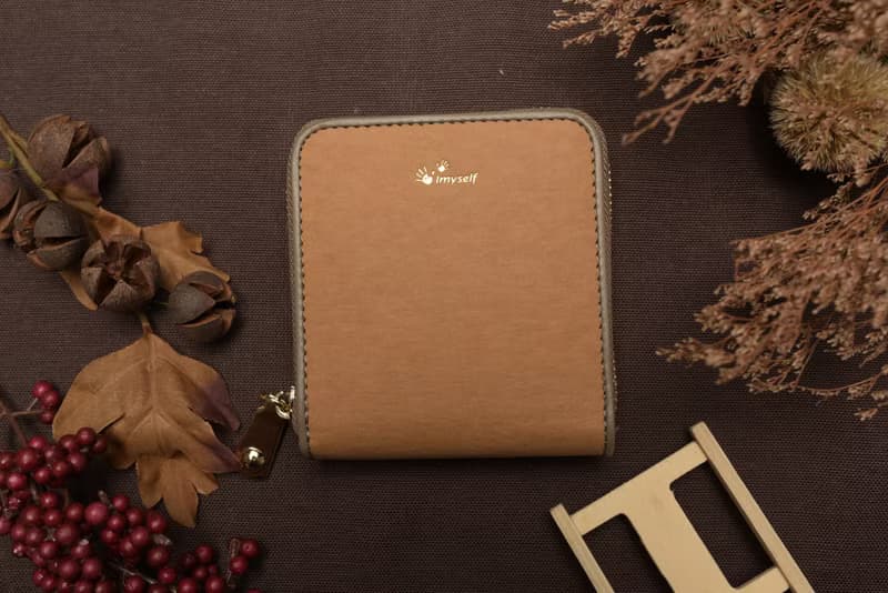 方塊拉鍊短夾錢包  遇見美好系列 好巧遇